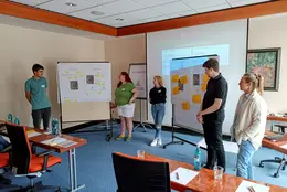 Beim Kommunikationstraining