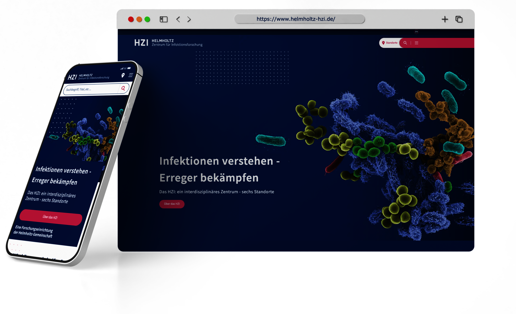 Relaunch Website Hzi Helmholtz Centre For Infection Research